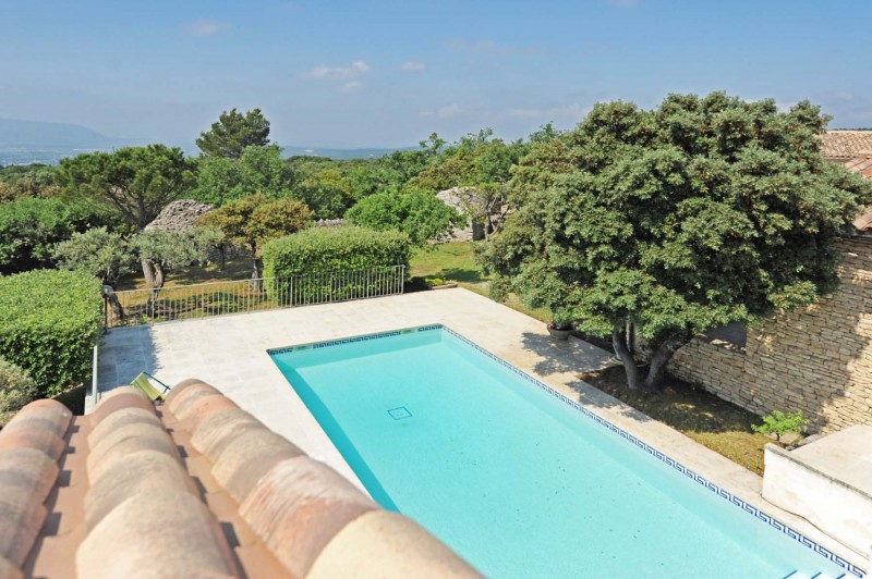 Maison à vendre à Gordes, avec piscine et vue sublime